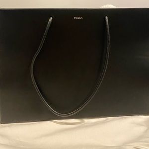 MEDEA Black Hanna Tote